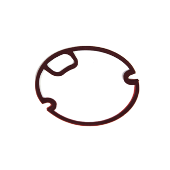 Flat Gasket, Viton- Leybold Trivac, Part# 300048