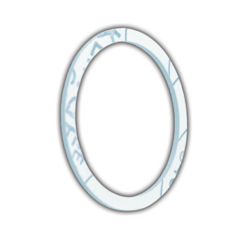 Gas Ballast Gasket, Flat, Leybold, Trivac, Part# 23925227