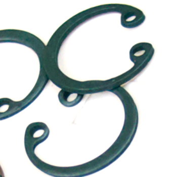 Retaining ring, Leybold, Trivac, Part# 23104104