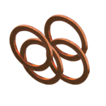 Sealing ring, Copper- Becker U Series, Part# 94802300000